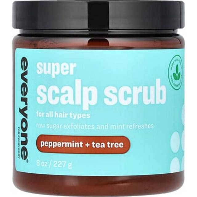 Everyone Super Scalp Scrub - Peppermint + Tea Tree 8 oz