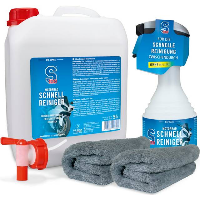 S100 Motorcycle Quick Clean, workshop pack