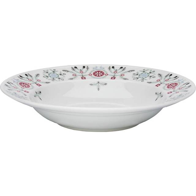 Rörstrand Swedish Grace Winter djup tallrik Ø25 cm Vit