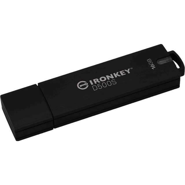 Kingston Technology IronKey 16GB D500S FIPS 140-3 Lvl 3 AES-256