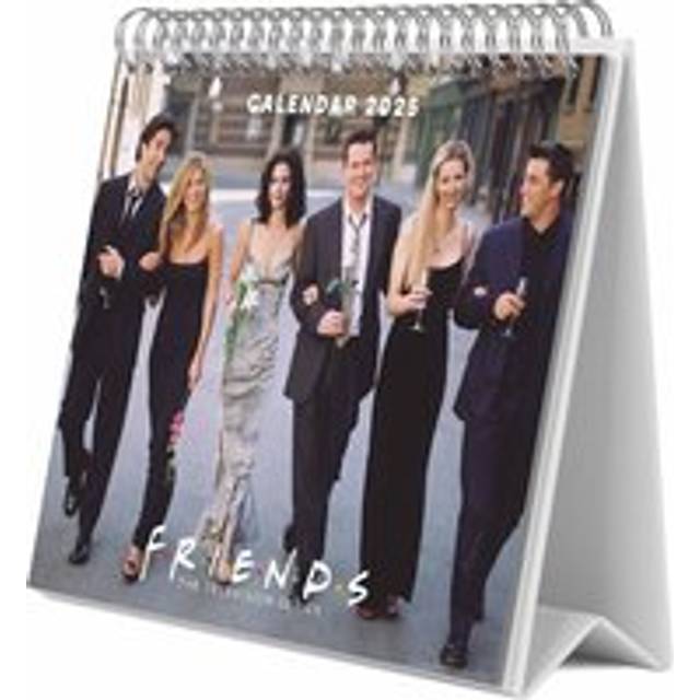 Friends Easel Desk Calendar 2025