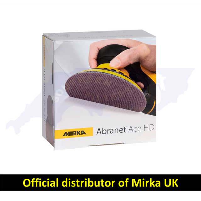 Nätmönstrat slippapper Mirka Abranet Heavy Duty HD61102540; 150 mm; P40