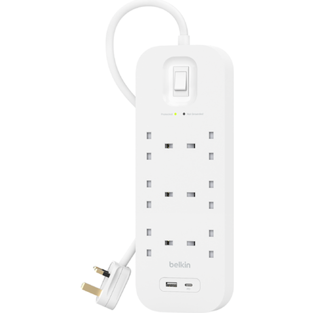 Belkin Connect White 6 AC outlet(s) 2 m