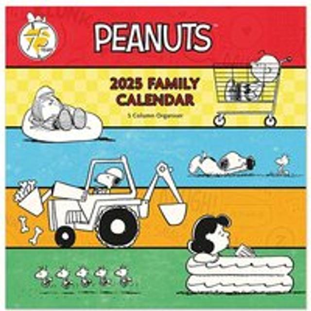 2025 Peanuts Family Wall Calendar