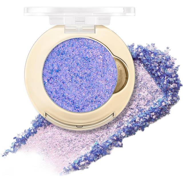 FOCALLURE Eyes On Me Pressed Powder Eyeshadow  Shimmery Eye Makeup & Highlight  Long-Lasting  High Pigmented Single Shade Eye Color  Glitter Finish  H