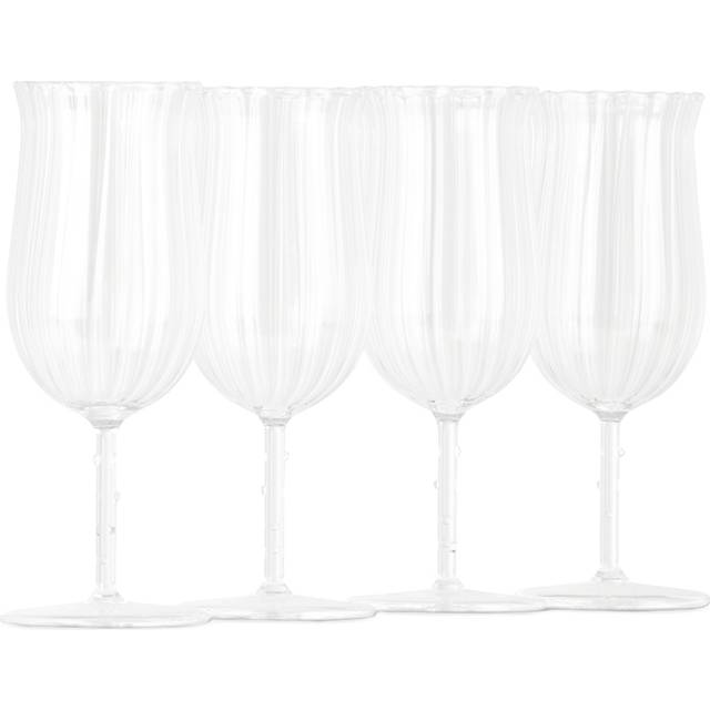 Sophie Lou Jacobsen Tulip Wine Glasses Set Of Four 17cm