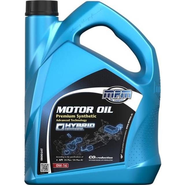 MPM Premium Synthetic Advanced Technology 0W-16 Motorolja Dunk 5 l Toyota - Corolla, Rav4, Camry, Yaris cross