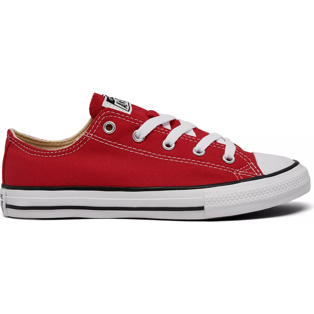 Converse Kids Unisex Ox Trainer - Red, Red, Size 1.5 Older