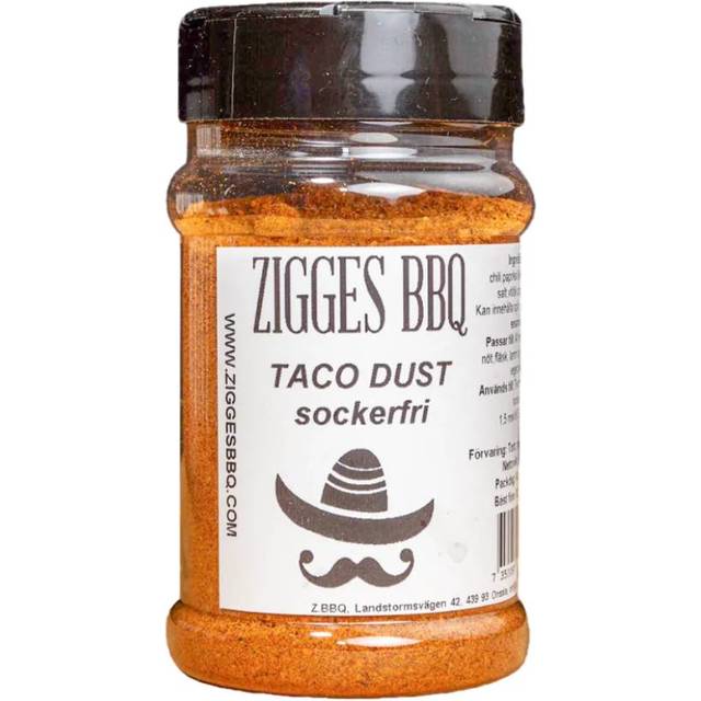 Zigges BBQ Kryddor - Taco Dust 200g