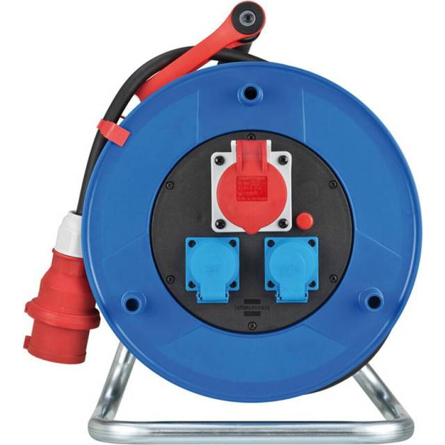 Brennenstuhl Garant reel 2x schuko 1x power 16 A 20 m