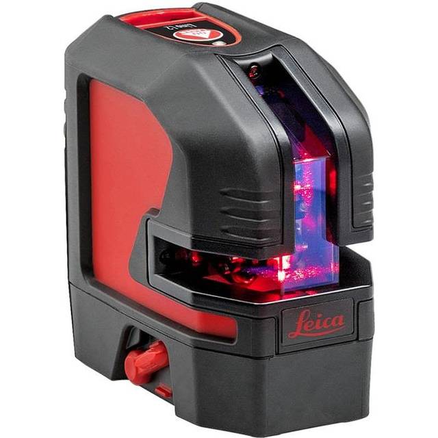 Leica lino l2s-1 red self-leveling cross line laser level kit