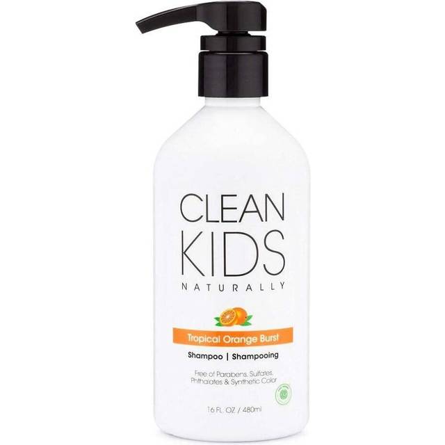 Clean Kids Naturally Shampoo Tropical Orange Burst 16 fl oz