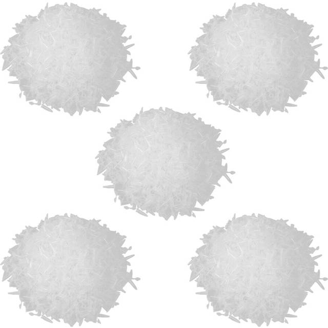 5000 Pcs Laboratory Clear White Mark Plastic Centrifuge Tube 0.5Ml