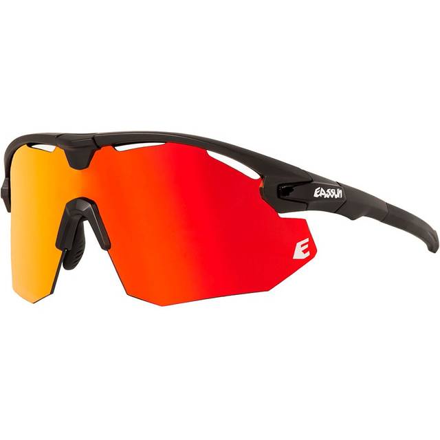 Eassun Giant Glasses Cat.2 Black Red Lens