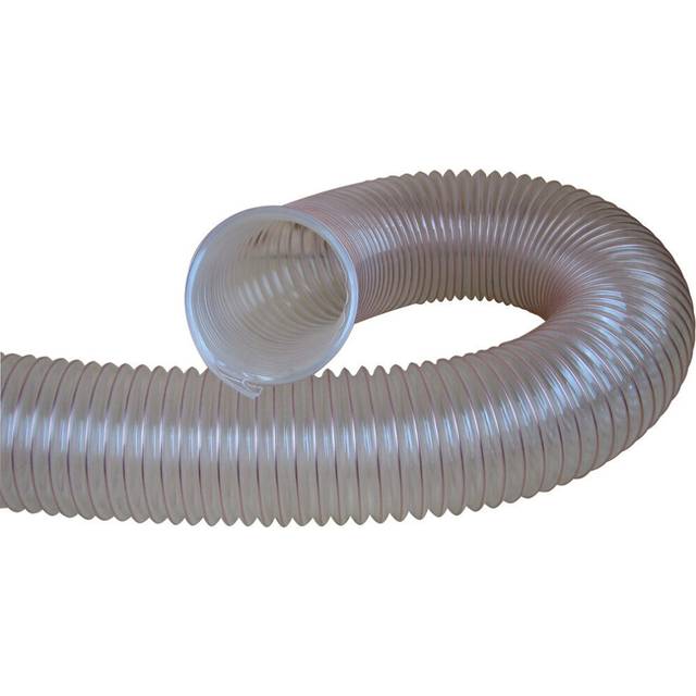 Charnwood 125FLEX Transparent Flexible Hose 125mm Diameter , Price per Metre