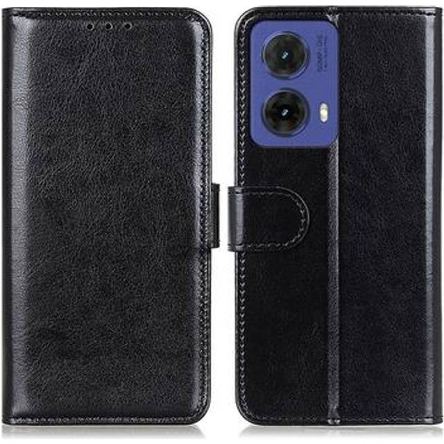 Motorola Moto G85/S50 Neo Plånboksfodral med Magnetstängning - Svart