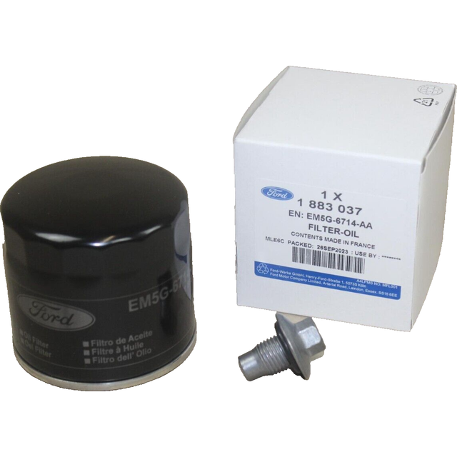 Genuine ford oil filter - ford fiesta st180 (1.6 turbo) 1883037