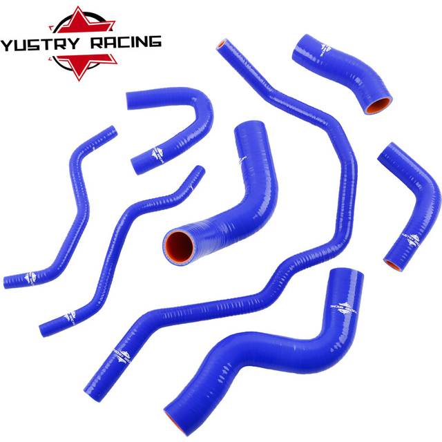 (Blue) Silicone Radiator Coolant Heater Hose for Audi A3 S3 (8P) Seat MK2 2.0TFSI VW Golf GTi MK5 2.0 TFSI Turbo