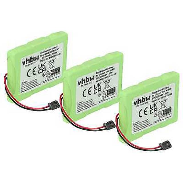 3x battery for siemens gigaset 3000 micro 3015 micro 3010 micro 500mah