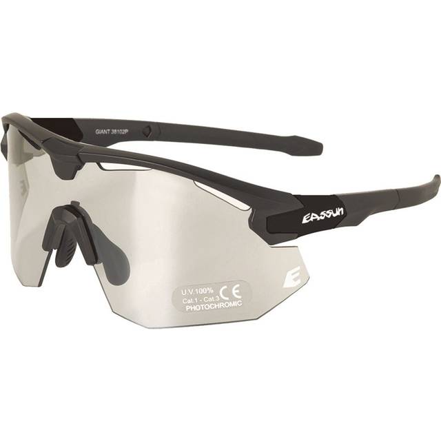 Eassun Giant Glasses Matte Black Photochromic Lenses