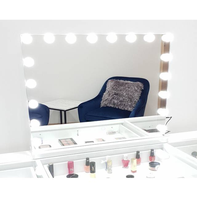 7seasÂ® 66x58cm XLARGE Duchess Pro Hollywood Mirror