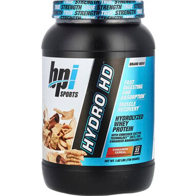 BPI Sports, Hydro HD™, Hydrolyzed Whey Protein, Cinnamon Cereal, 1.62 lb (736 g)