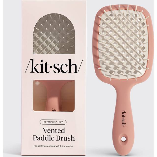 Kitsch Vented Paddle Brush Terracotta