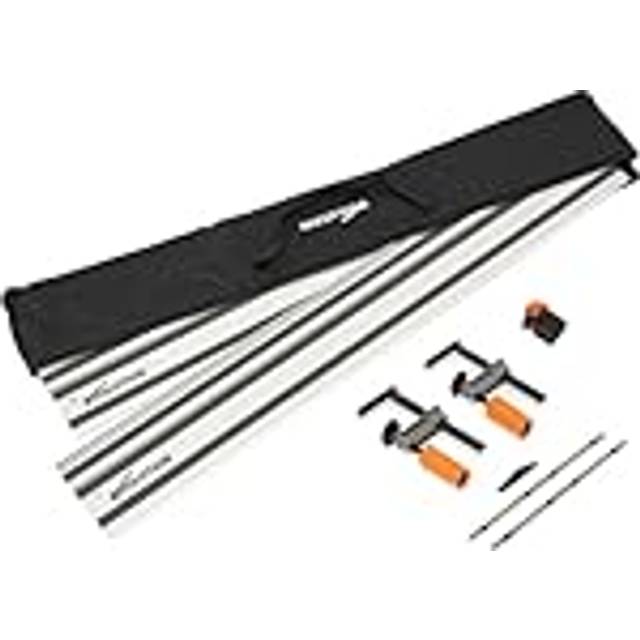 Evolution Power Tools ST2800-G2 Circular Saw Guide Rail / Track | Universal Fits Most Brands Makita, Bosch, Festool | 2.8m (2x 1400mm ) With Self-Alig
