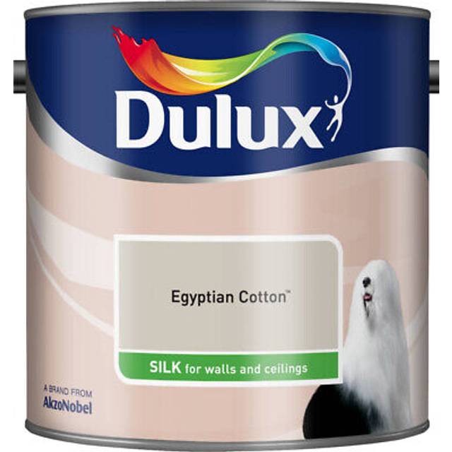 (Egyptian Cotton, 2.5L) Dulux Silk Emulsion | Wall Paint