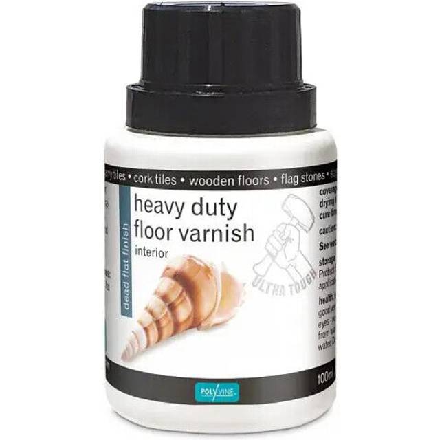 Polyvine - Heavy Duty Floor Varnish Dead Flat 100ML