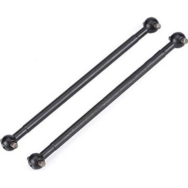 RC Car 2 Pcs Drive Shaft, 97.2mm Metal Dog Bone Drive Shaft Centre Drive Joint for HIMOTO E10MTL E10MT E10BP 1/10 Scale Remote Control Cars(Black)
