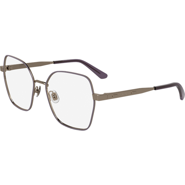 Calvin Klein CK24112 772 Women's Eyeglasses Purple Size 55 (Frame Only) - Blue Light Block Available - Rose Gold (55)