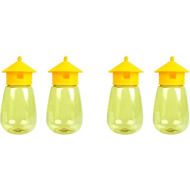 4 Pack Fly Reusable Traps, Fruit Fly Traps Fly Catcher Outdoor