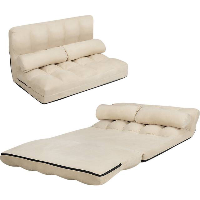 3 IN 1 Folding Lazy Sofa Bed Floor Sleeper Adjustable