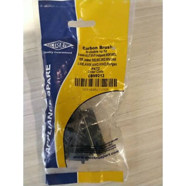 Washing Machine Carbon Brushes (pair) CBN9213