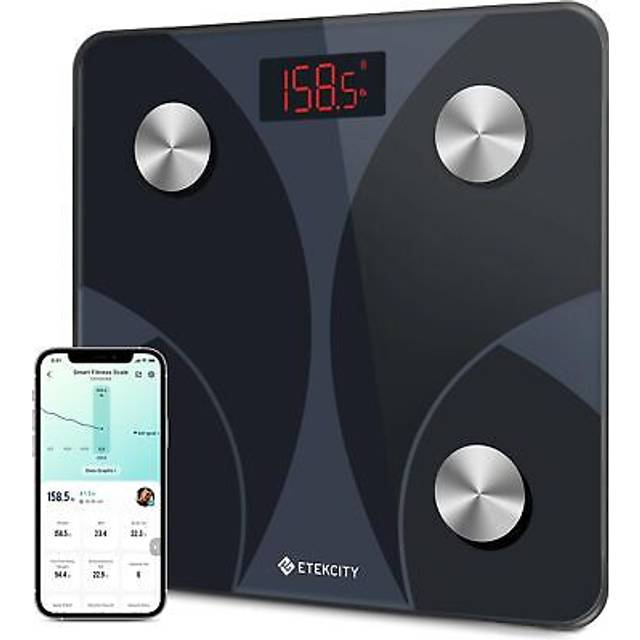 Bathroom scale for body weight bmi body fat muscle mass smart