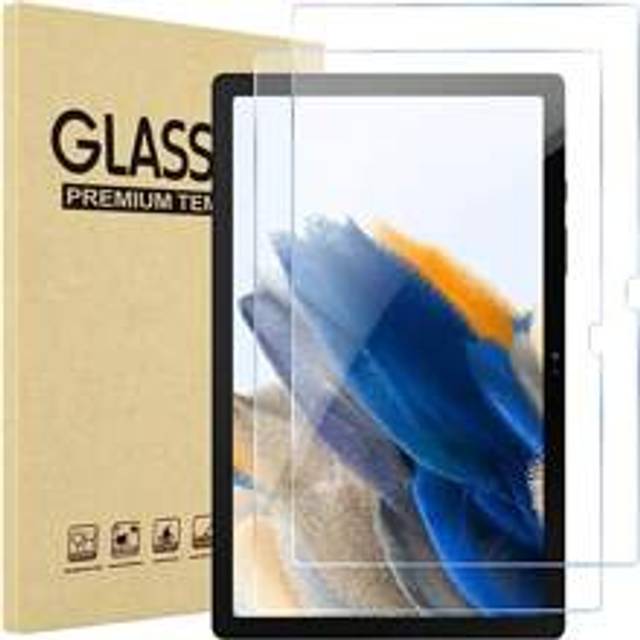 2-pack härdat glasskärmfilm för Galaxy skärmskydd, lämplig för Tab A8 10.5, Tab A7 Lite 8.7 tum, Tab A9 8.7 tum, Tab S6 Lite 10.4 tum, Tab A7 10.4 tum - Genomskinlig (Multi-size)
