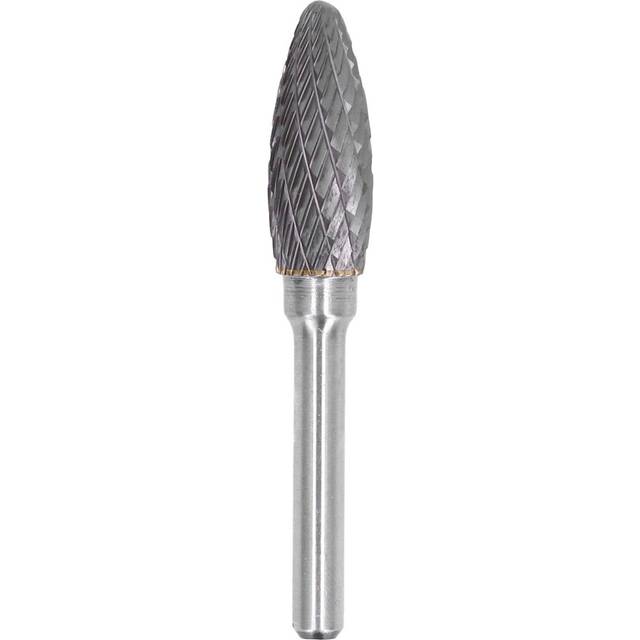 Grinding Bit Rotary Burr Double Cut Grinder Head Tool Carbide Burr Shank Drill Bits Die Grinder Bits for Metal Chamfering Grooving