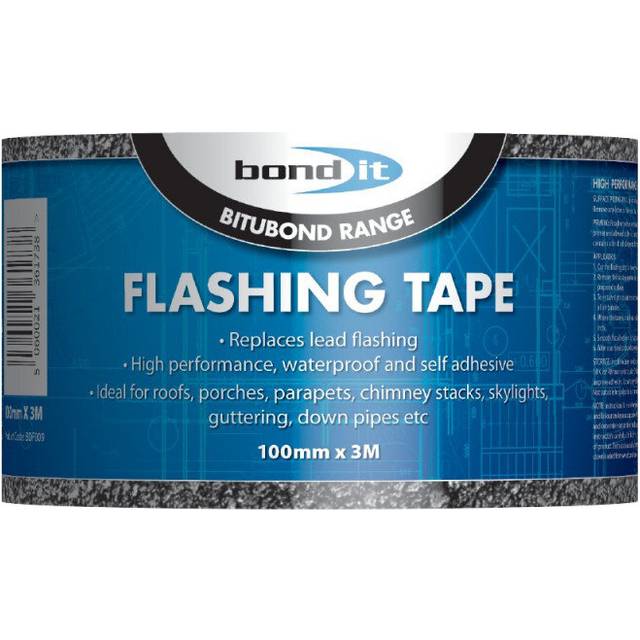Bond-It Flashing Tape,Peel & Seal self-Adhesive Flashing Tape 100mm x 3Metres         BDF009