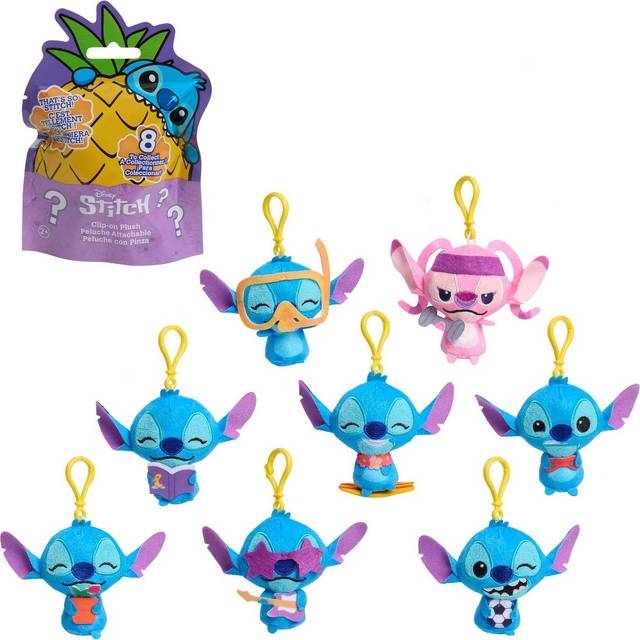 LILO & STITCH Disney Stitch Movie Clip-On Plush 9 cm Asst. Cdu |Multi/patterned |One Size