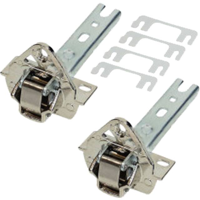 Door hinge kit integrated for bosch neff siemens fridge freezer hinges x 2