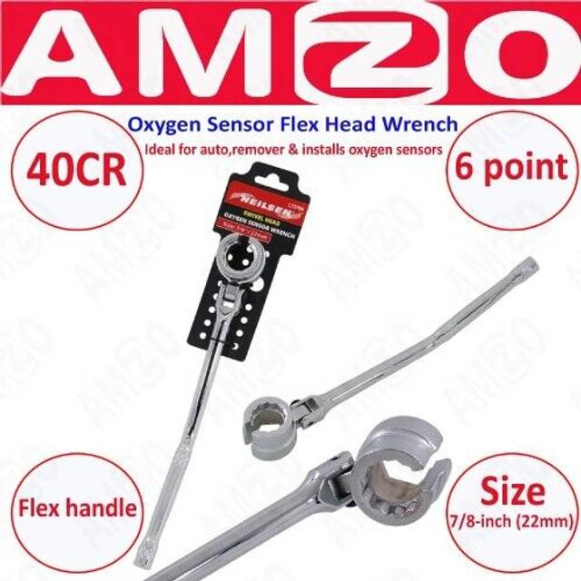 Oxygen Sensor Flex Head Wrench (Genuine Neilsen CT3786)