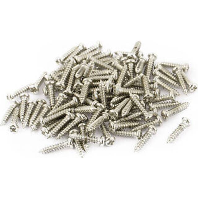 100pcs M2.3 X 10mm Stainless Steel Cross Pan Head Self Tapping Screws Bolts