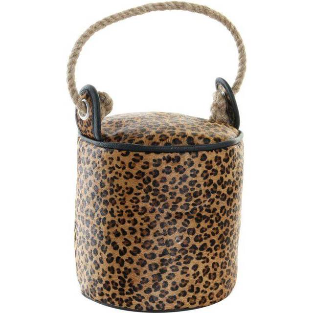 Dörrstopp DKD Home Decor Leopard 19 x 19 x 19 cm