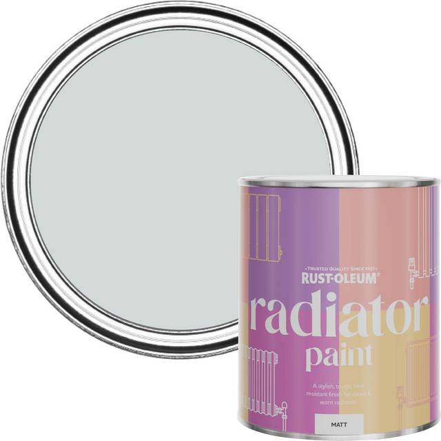 Rust-Oleum Dove Matt Radiator Paint - Grey