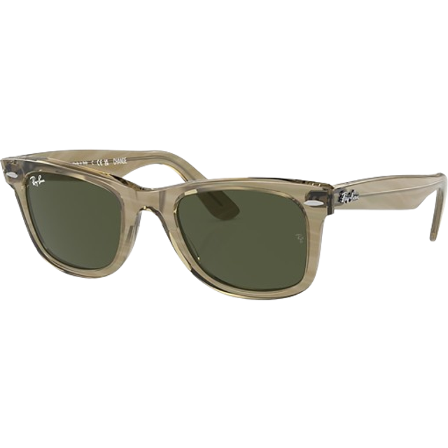 Ray-ban Wayfarer RB2140 138731 - Photo Striped Grey (Green)