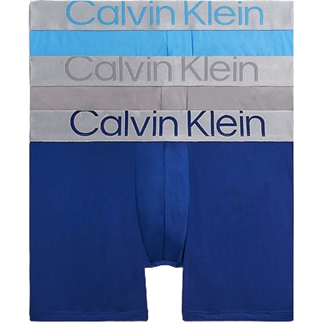 3 Pack Boxer Briefs - Steel Micro