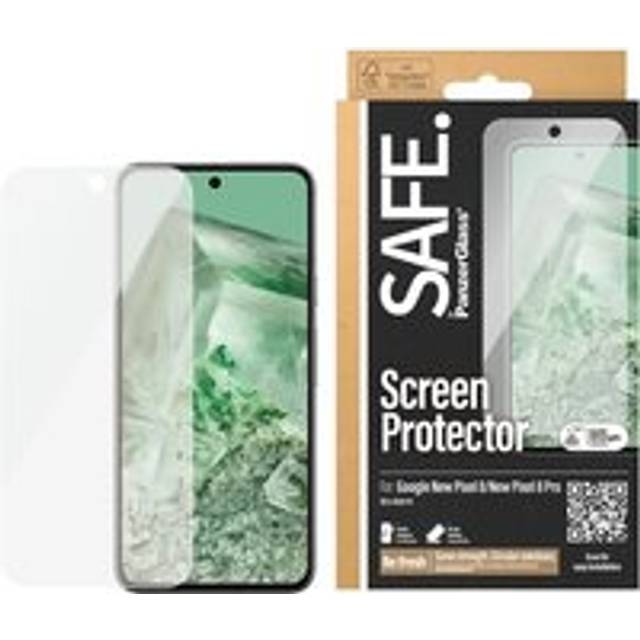 PanzerGlass SAFE. by Screen Protector Google Pixel 9 | 9 Pro | Ultra-Wide Fit