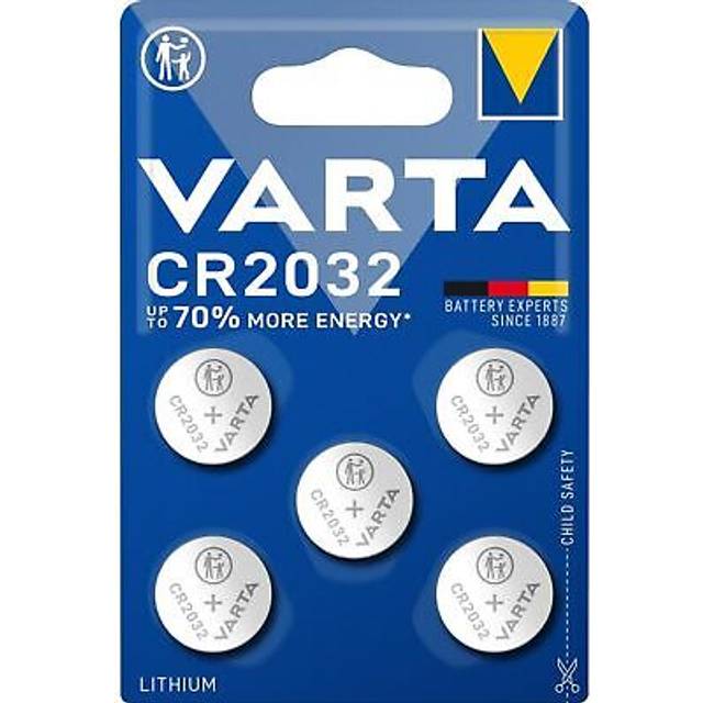10x Varta Cr2032 Button Cells 5-pack Lithium 3v Watches Industrial Universal
