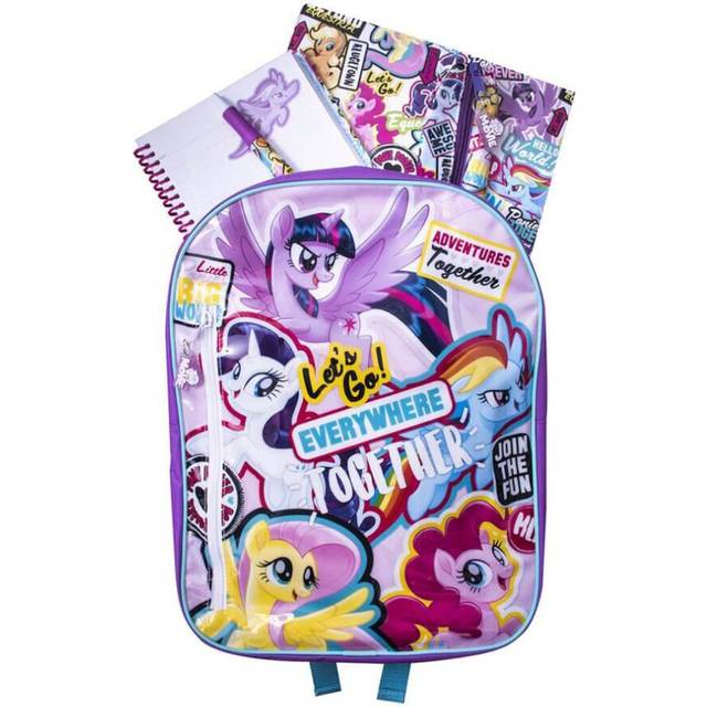 My Little Pony Movie Backpack with Stationery Set